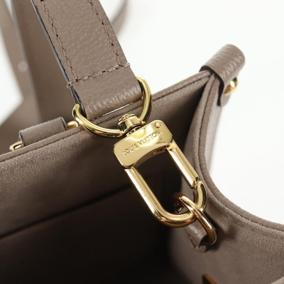 LOUIS VUITTON Monogram Empreinte On The Go PM Bag 2way Claim M45779 Auth 138080M