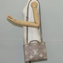 LOUIS VUITTON Monogram Empreinte On The Go PM Bag 2way Claim M45779 Auth 138080M-26