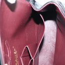 CHANEL Matelasse 23 Chain Shoulder Bag Lamb Skin Black Gold CC Auth 138087SM-29