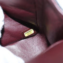 CHANEL Matelasse 23 Chain Shoulder Bag Lamb Skin Black Gold CC Auth 138087SM-10