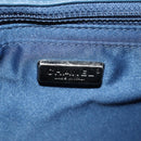 CHANEL Shoulder Bag Sequin Blue Silver CC Auth 138088M-21