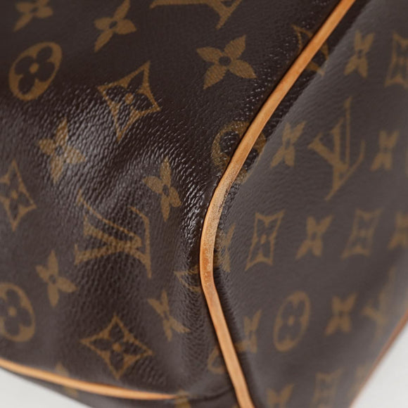 LOUIS VUITTON Monogram Palermo PM Tote Bag M40145 LV Auth 138103A