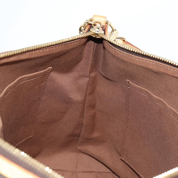 LOUIS VUITTON Monogram Palermo PM Tote Bag M40145 LV Auth 138103A