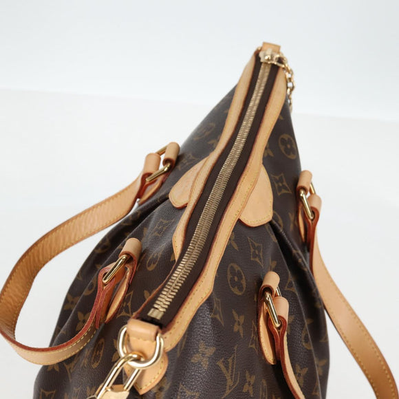 LOUIS VUITTON Monogram Palermo PM Tote Bag M40145 LV Auth 138103A
