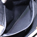 Burberrys Nova Check Shoulder Bag Canvas Beige Gold Auth 138108-20