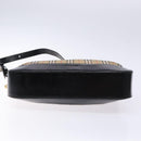 Burberrys Nova Check Shoulder Bag Canvas Beige Gold Auth 138108-5