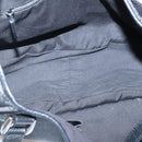 GUCCI GG Canvas Abbey Tote Bag Nylon Outlet Brown Silver 293578 Auth 138110-10