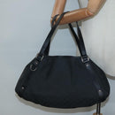 GUCCI GG Canvas Abbey Tote Bag Nylon Outlet Brown Silver 293578 Auth 138110-20