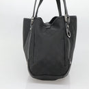 GUCCI GG Canvas Abbey Tote Bag Nylon Outlet Brown Silver 293578 Auth 138110-4