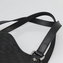 GUCCI GG Canvas Abbey Tote Bag Nylon Outlet Brown Silver 293578 Auth 138110-8