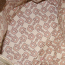 GUCCI GG Canvas Sherry Line Tote Bag Beige Gold 137396 Auth 138114-16