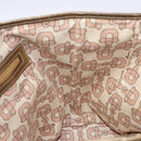 GUCCI GG Canvas Sherry Line Tote Bag Beige Gold 137396 Auth 138114-17