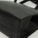 GUCCI Tote Bag Leather Gold Black 000 2058 0569 0 Auth 138115-15