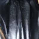 GUCCI Tote Bag Leather Gold Black 000 2058 0569 0 Auth 138115-11