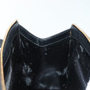 GUCCI Tote Bag Leather Gold Black 000 2058 0569 0 Auth 138115-19