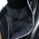 GUCCI Tote Bag Leather Gold Black 000 2058 0569 0 Auth 138115-20