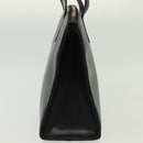 GUCCI Tote Bag Leather Gold Black 000 2058 0569 0 Auth 138115-3