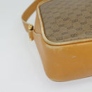 GUCCI Micro GG Supreme Web Sherry Line Bag Beige Gold 001 098 4073 Auth 138118-9