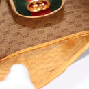 GUCCI Micro GG Supreme Web Sherry Line Bag Beige Gold 001 098 4073 Auth 138118-21
