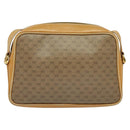 GUCCI Micro GG Supreme Web Sherry Line Bag Beige Gold 001 098 4073 Auth 138118-2