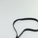 Salvatore Ferragamo Vala Shoulder Bag Leather Navy Gold Auth 138120-8