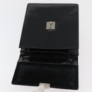 GUCCI Hand Bag Patent leather Black Silver 018 123 1003 Auth 138124-19