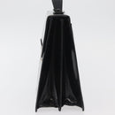 GUCCI Hand Bag Patent leather Black Silver 018 123 1003 Auth 138124-4