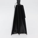 GUCCI Hand Bag Patent leather Black Silver 018 123 1003 Auth 138124-6