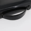 GUCCI Hand Bag Patent leather Black Silver 018 123 1003 Auth 138124-7