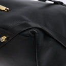 BURBERRY Nova Check Tote Bag Leather Beige Gold Auth 138125-9