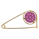 LOEWE Brooch metal Gold Tone Auth 138127-2