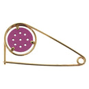LOEWE Brooch metal Gold Tone Auth 138127-3