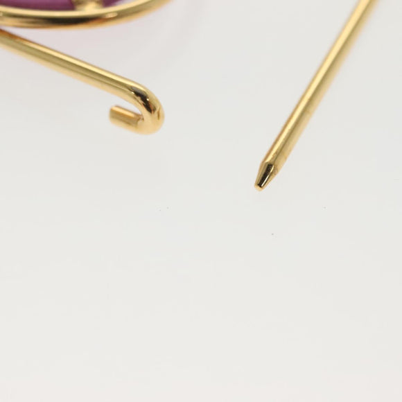 LOEWE Brooch metal Gold Tone Auth 138127