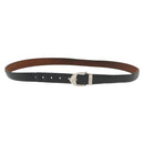 LOUIS VUITTON Taiga Ceinture Classic Belt 49.2"" Black LV Auth 138132-1