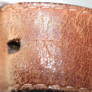 LOUIS VUITTON Taiga Ceinture Classic Belt 49.2"" Black LV Auth 138132-10