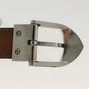 LOUIS VUITTON Taiga Ceinture Classic Belt 49.2"" Black LV Auth 138132-6