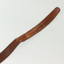 LOUIS VUITTON Taiga Ceinture Classic Belt 49.2"" Black LV Auth 138132-8