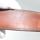 LOUIS VUITTON Taiga Ceinture Classic Belt 49.2"" Black LV Auth 138132-9