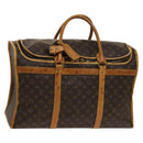 LOUIS VUITTON Monogram Sac Shan 55 Pet Carry M42021 LV Auth 138133-1