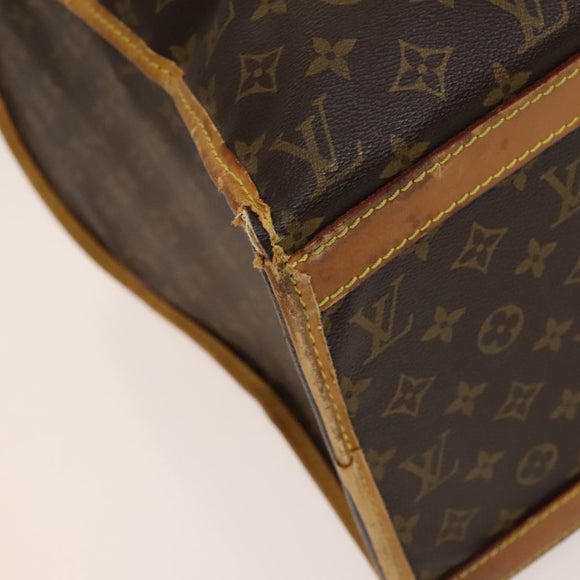 LOUIS VUITTON Monogram Sac Shan 55 Pet Carry M42021 LV Auth 138133