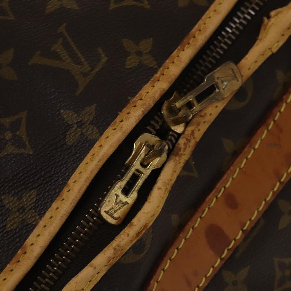 LOUIS VUITTON Monogram Sac Shan 55 Pet Carry M42021 LV Auth 138133