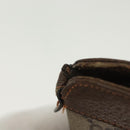 GUCCI GG Supreme Pouch PVC Beige 89 01 020 Auth 138143-8