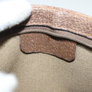 GUCCI GG Supreme Pouch PVC Beige 89 01 020 Auth 138143-17