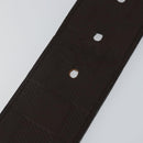 LOUIS VUITTON Damier Infini Ceinture Reversible Belt Black M91450 Auth 138158-10