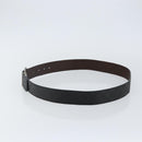 LOUIS VUITTON Damier Infini Ceinture Reversible Belt Black M91450 Auth 138158-3