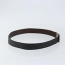 LOUIS VUITTON Damier Infini Ceinture Reversible Belt Black M91450 Auth 138158-4