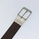 LOUIS VUITTON Damier Infini Ceinture Reversible Belt Black M91450 Auth 138158-7