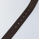 LOUIS VUITTON Damier Infini Ceinture Reversible Belt Black M91450 Auth 138158-9