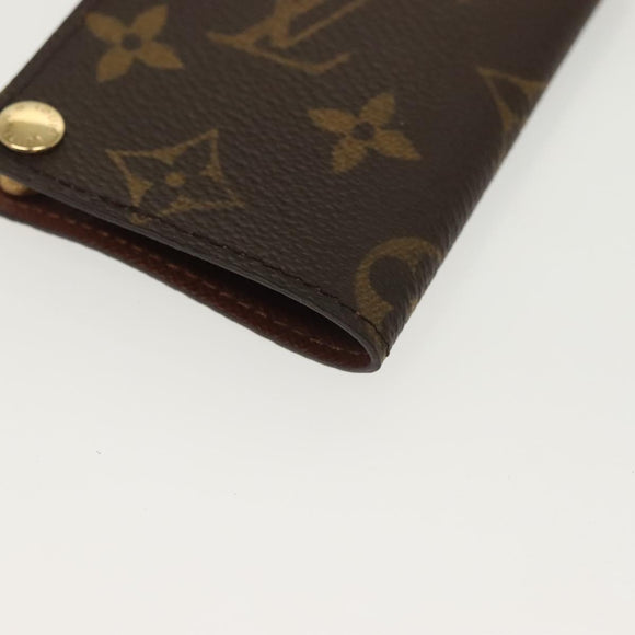 LOUIS VUITTON Monogram Porto Cartes Crdit Pression Card Case M60937 Auth 138159