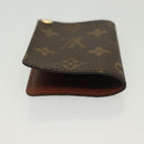 LOUIS VUITTON Monogram Porto Cartes Crdit Pression Card Case M60937 Auth 138159-5